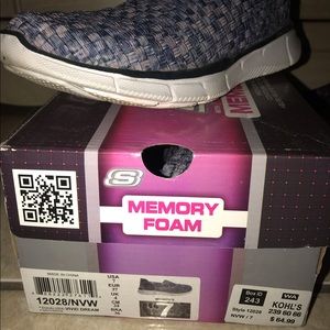 Sketchers sport with memory form shoes